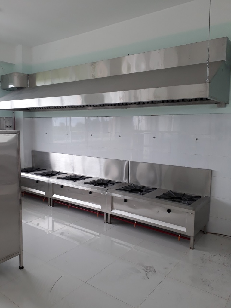 Quầy dài 2m4 hệ quầy hẹp Inox An