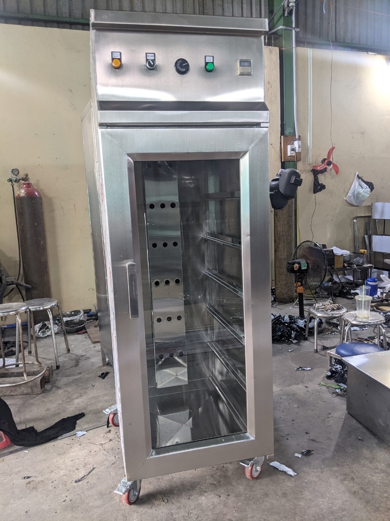 Tủ sấy khô chén dĩa trong bếp ăn công nghiệp - Inox An - Inox 304 (xưởng sản xuất, công ty)