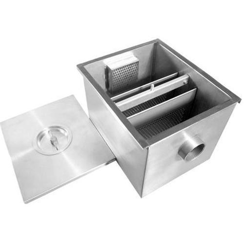 Bể lọc tách mỡ (bẩy mỡ) inox 304 - Inox An (bếp công nghiệp)